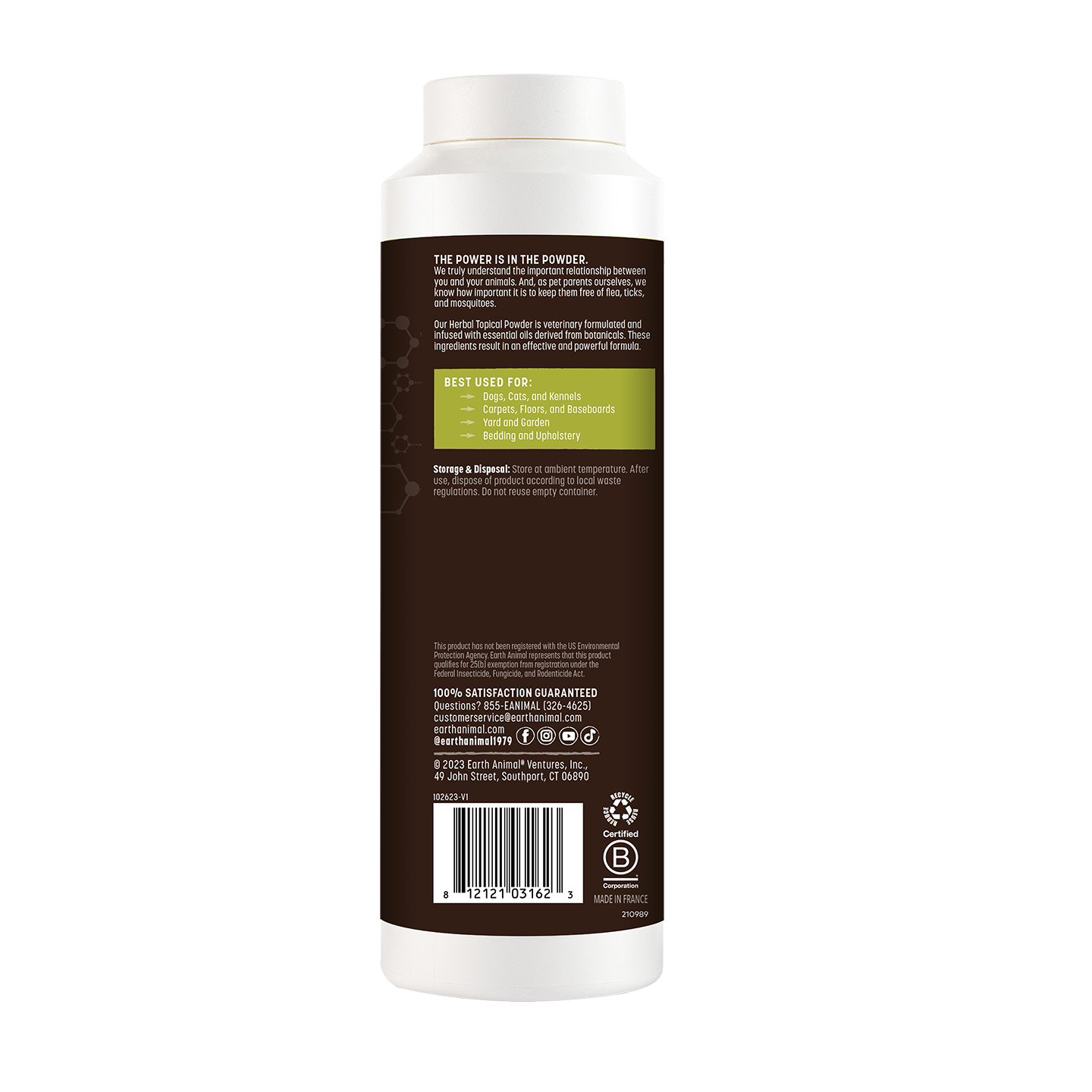 Herbal Topical Powder | guard from flea & tick