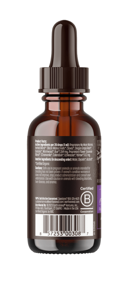 No More Worms | gastrointestinal health and function, guard against the development of parasites