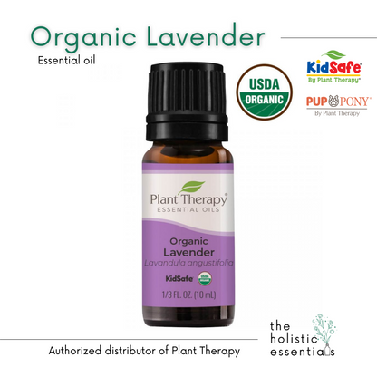 Organic Lavender Essential Oil 10ml - Plant Therapy