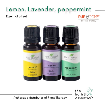 Lemon, Lavender, Peppermint Essential oil Set - Plant Therapy