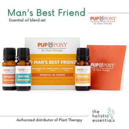 Man's Best Friend Essential Oil Blend Set - Plant Therapy | Dog care