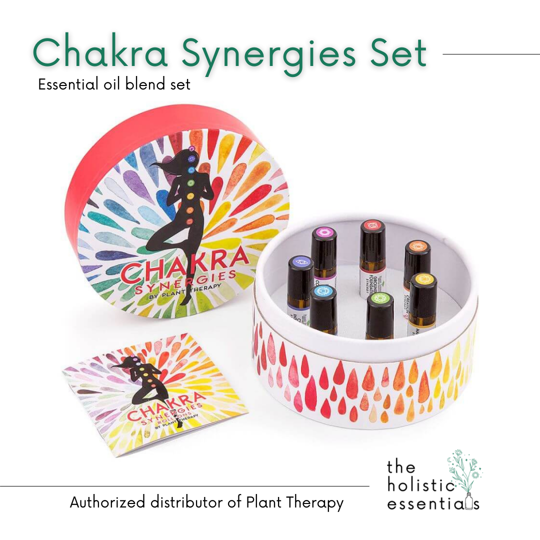 Chakra Synergies essential oil blend Set (Roll on) - Plant Therapy