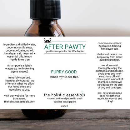 After Pawty Gentle Dog Shampoo | The Holistic Essentials