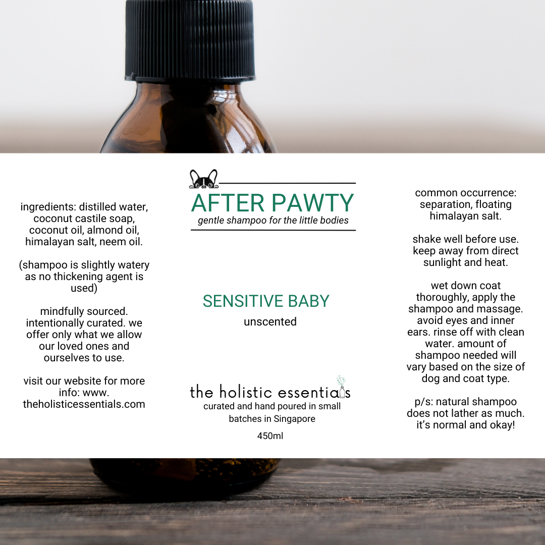 After Pawty Gentle Dog Shampoo | The Holistic Essentials