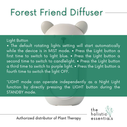 Forest Friend diffuser with stickers - Plant Therapy