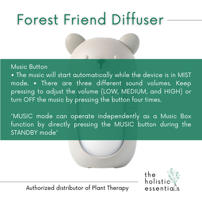 Forest Friend diffuser with stickers - Plant Therapy