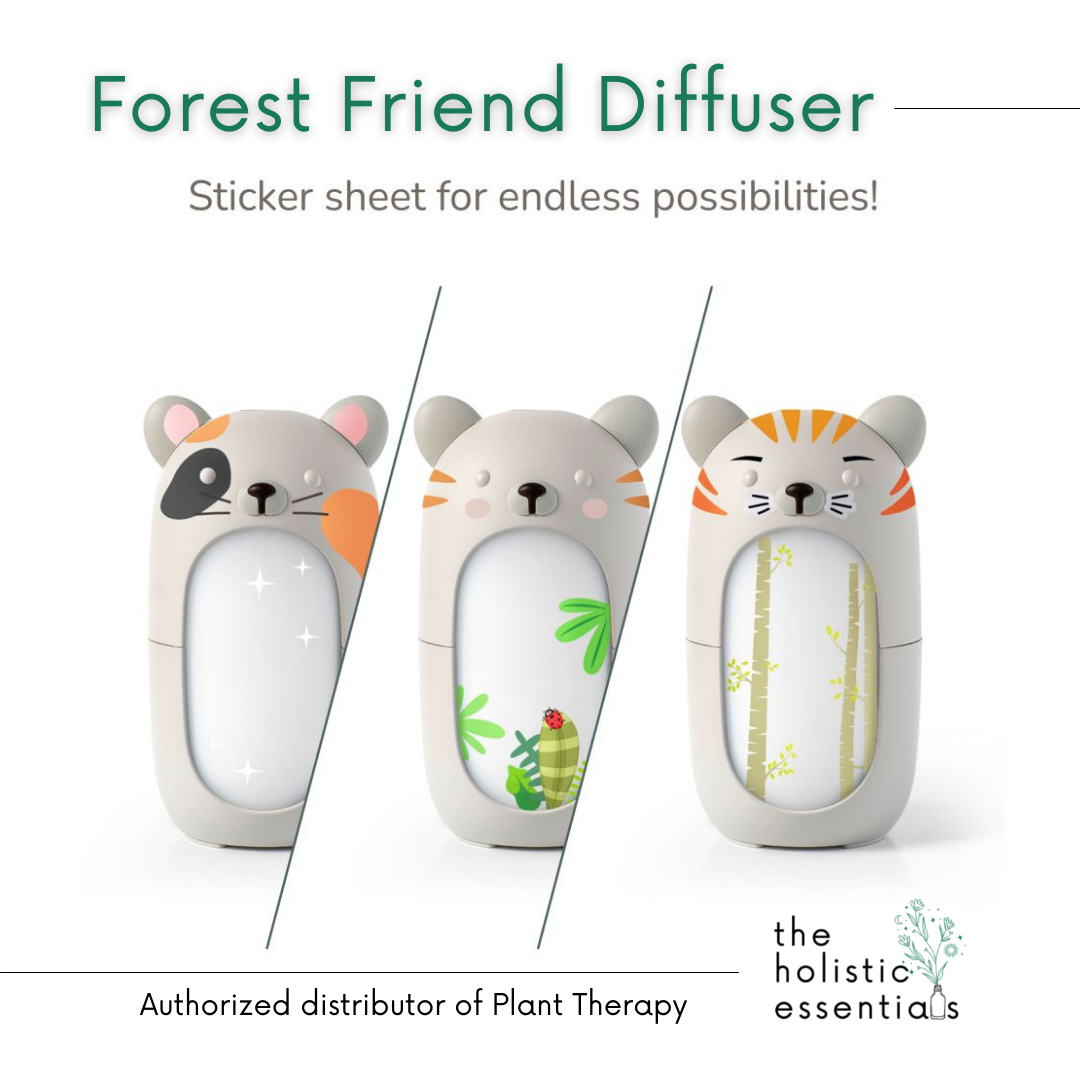 Forest Friend diffuser with stickers - Plant Therapy