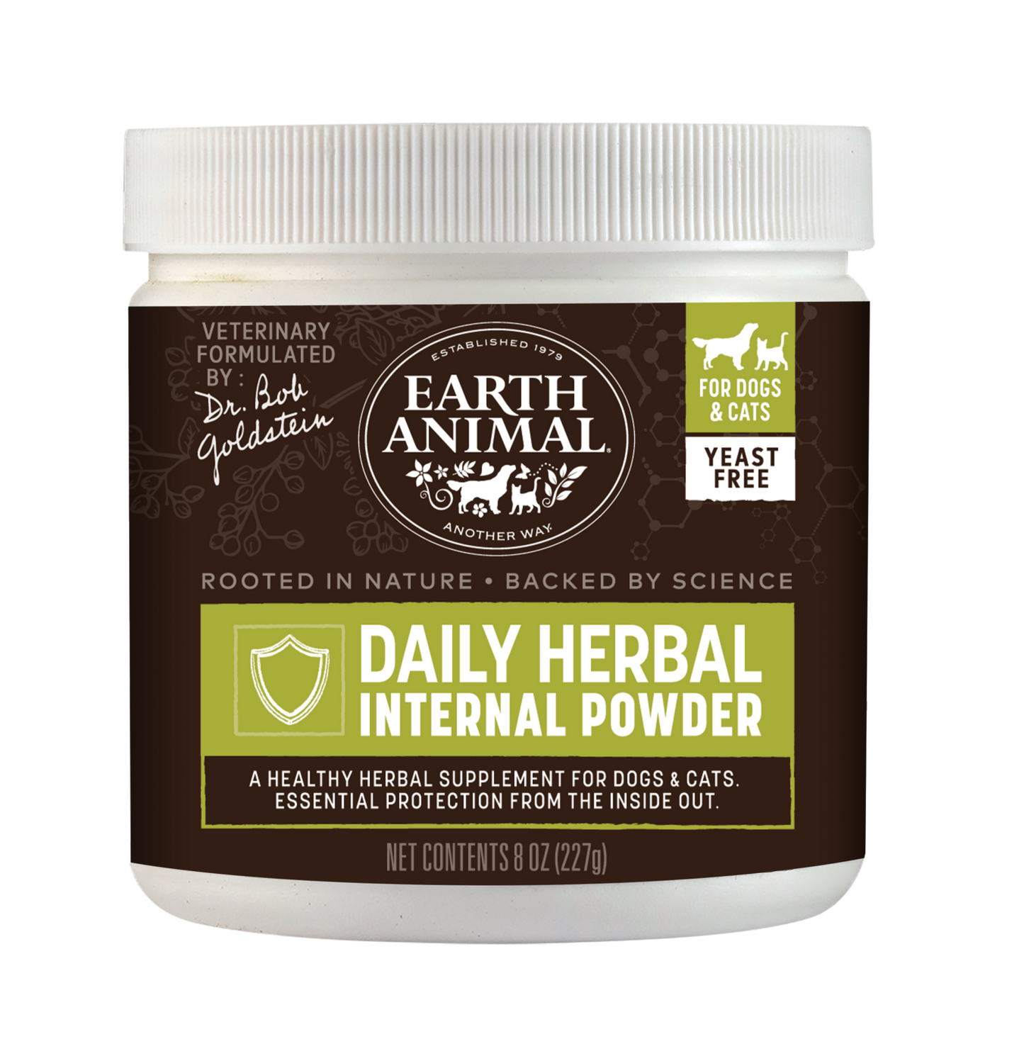 Flea & Tick Daily Herbal Internal Powder (yeast free) | support a healthy immune system