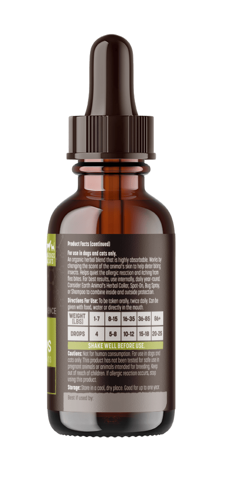 Daily Herbal Drops | boost immunity and guard from flea & tick