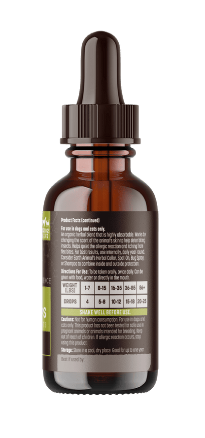 Daily Herbal Drops | boost immunity and guard from flea & tick