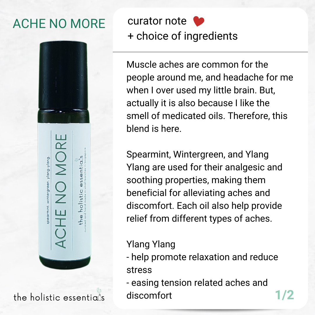 Ache No More | The Holistic Essentials