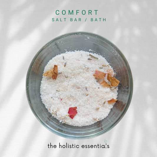 Comfort Salt bar / bath | The Holistic Essentials