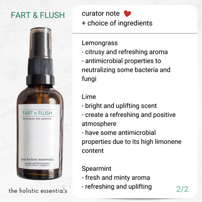 Fart & Flush | The Holistic Essentials