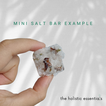 Comfort Salt bar / bath | The Holistic Essentials