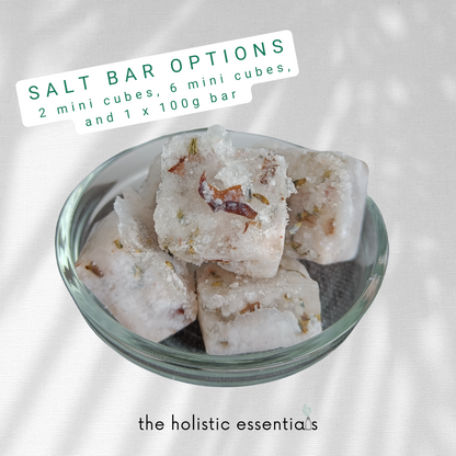 Comfort Salt bar / bath | The Holistic Essentials