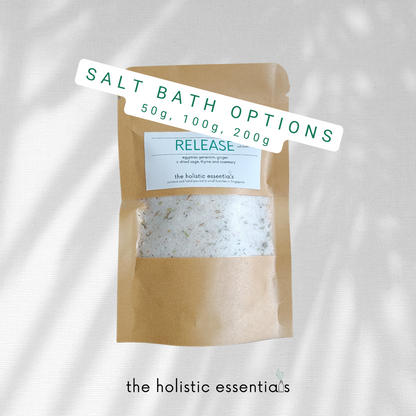 Release Salt bar / bath | The Holistic Essentials