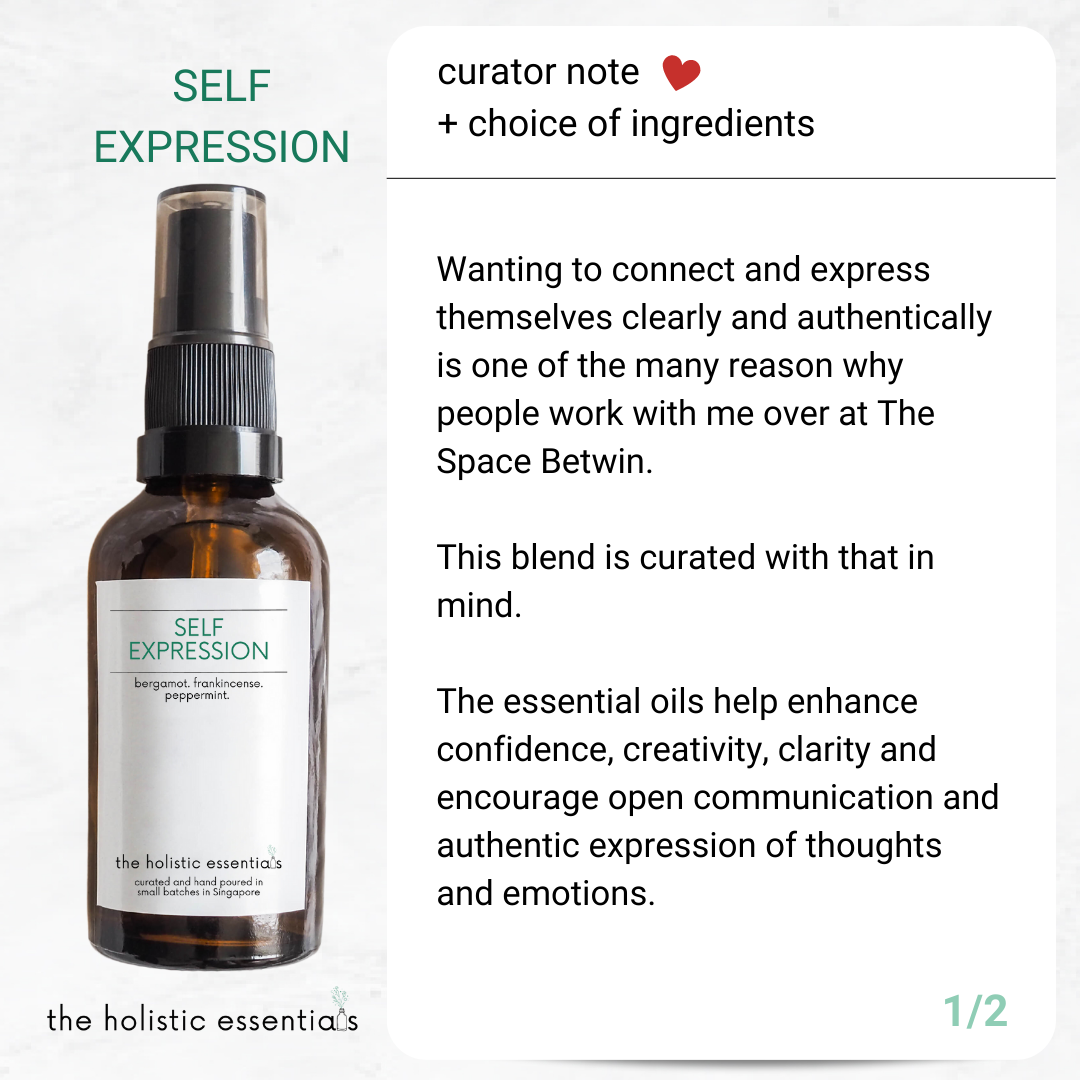 Self expression | The Holistic Essentials