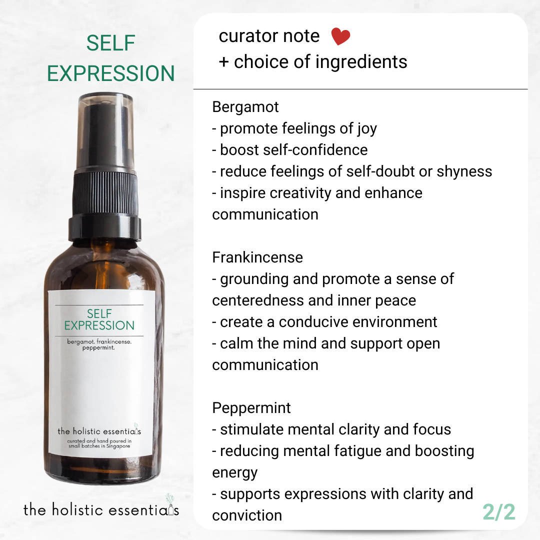 Self expression | The Holistic Essentials